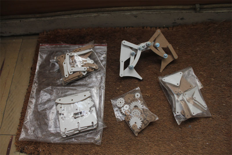 CNC cutted Jansen mech parts...
